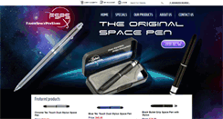 Desktop Screenshot of fisherspacepenstore.com